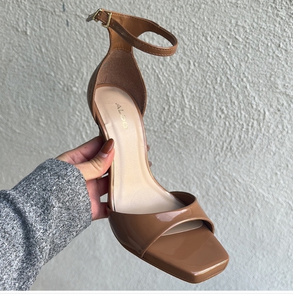 Aldo Livia Heel- Cognac 8.5 - Picture 5 of 8